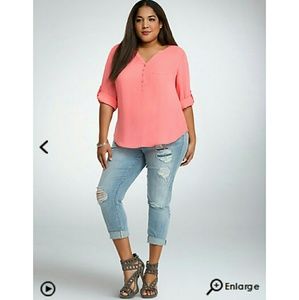 Torrid girlfriend jeans 18
