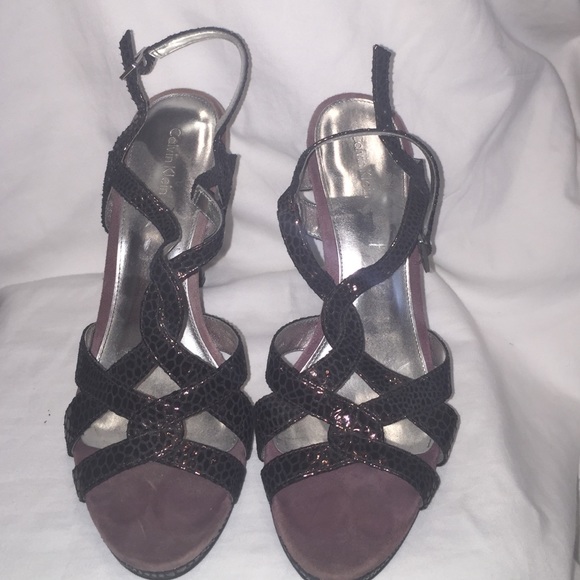 Calvin Klein evening shoes