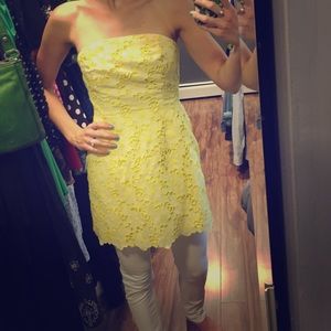 Flash sale! Lily strapless flower long top/dress