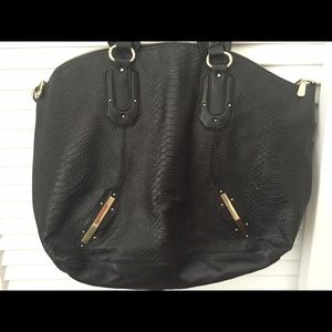 Vince Camuto snake skin leather bag