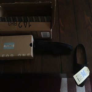 Brand New TOMS Women's Classics Flat Black Canvas