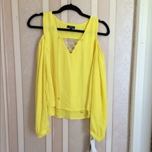 BNWT LACE TIE UP TOP