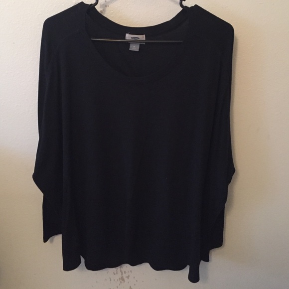 Black Long Sleeve Sweater Shirt