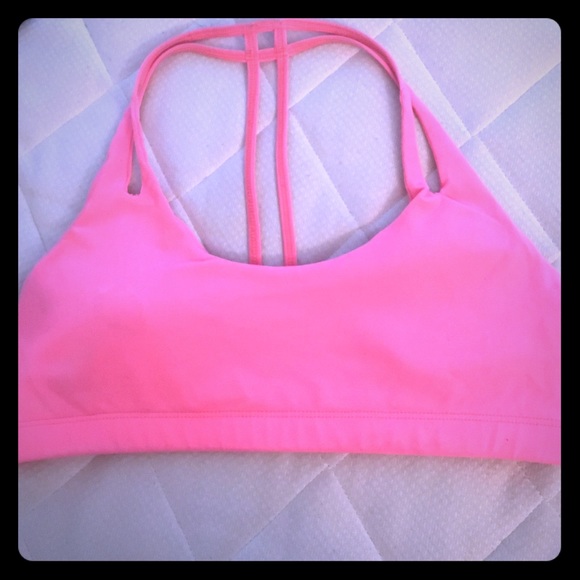 Pink Montiel Sports bra