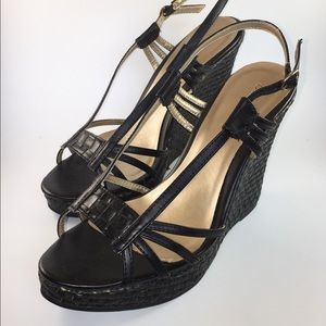 Cute strappy wedges