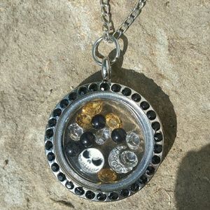 Jack Skellington locket and necklace
