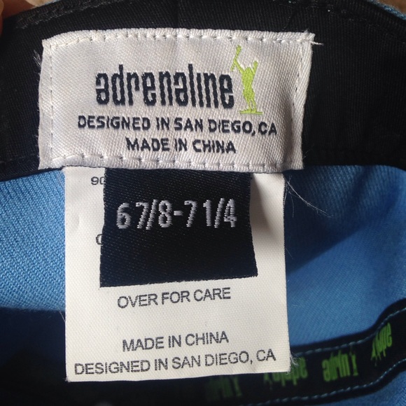 Adrenaline fitted hat - Picture 2 of 2