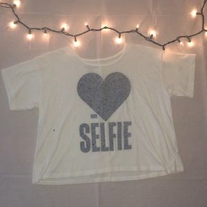 Cute crop top t-shirt