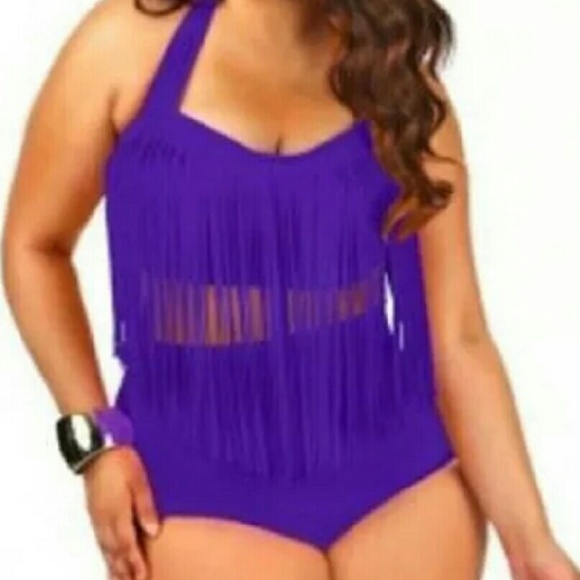 Purple bikini