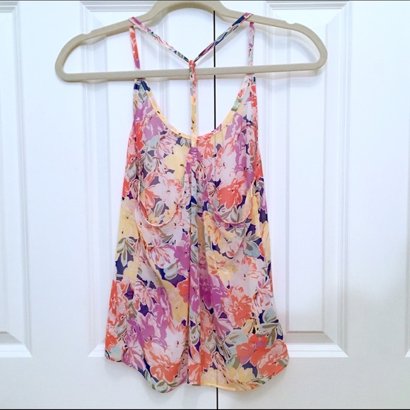 LF Floral Tank Top - Picture 2 of 3