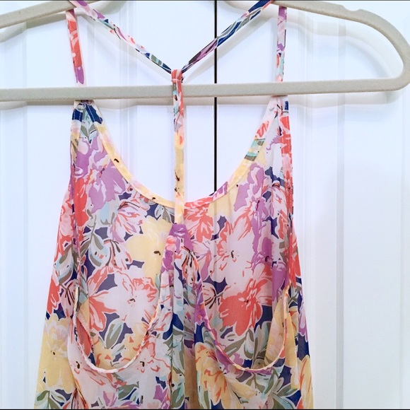 LF Floral Tank Top - Picture 3 of 3