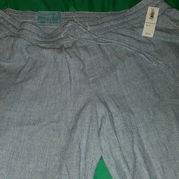 Light blue wide leg flowy pants size XL