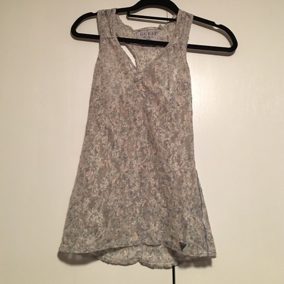 GUESS? Inc lace tank