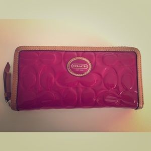 Original Coach Pink Wallet