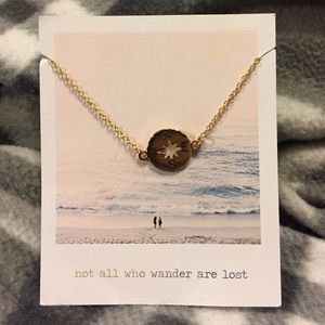 Francesca's compass necklace