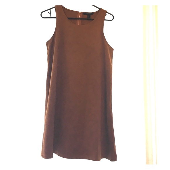 Faux Suede dress