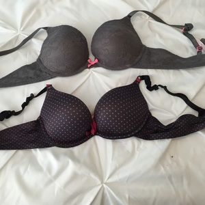 34/32 A push up bras. Aerie and Target