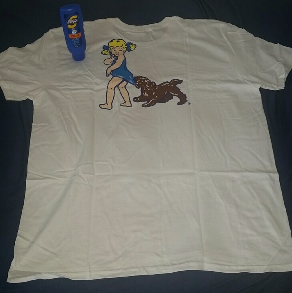 Coppertone white beach shirt - Picture 3 of 3