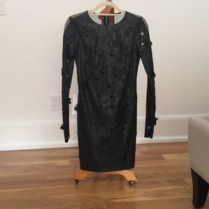 A stunning, black BCBG MAXAZRIA dress