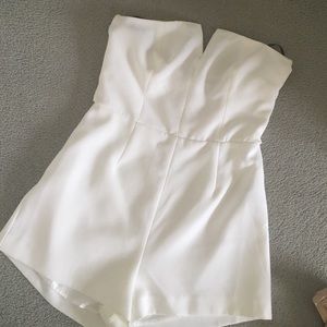 MOVING SALE!!  Forever 21 romper white