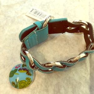 Leather Turquoise bracelet