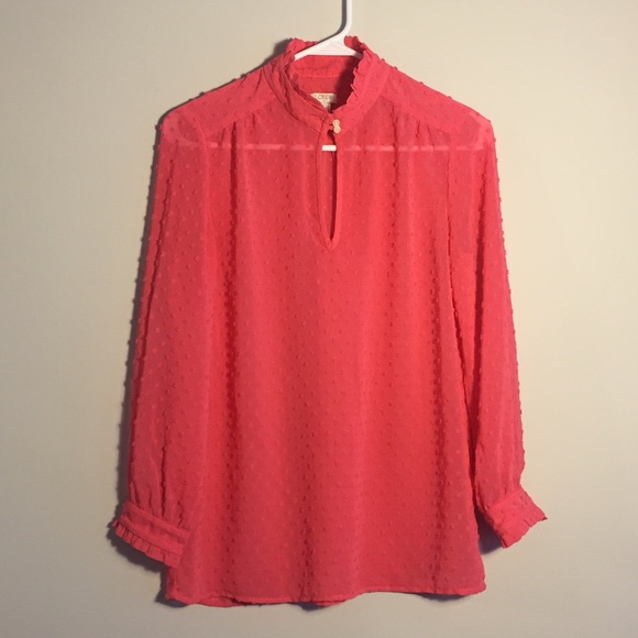 Pink Detailed J.Crew Top