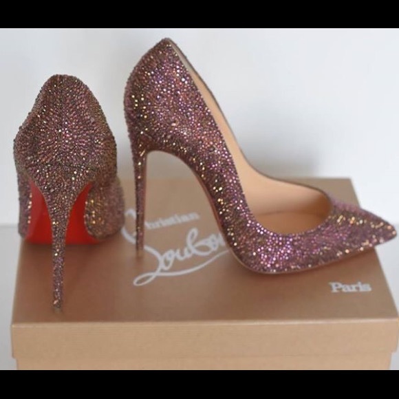 Christian Louboutin Pigalle Folies Strass 120 - Picture 3 of 3