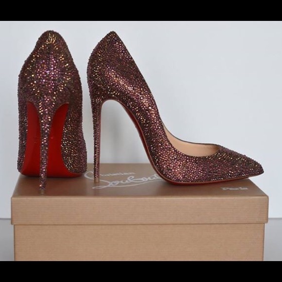 Christian Louboutin Pigalle Folies Strass 120 - Picture 2 of 3