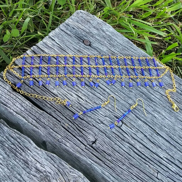 $23 Today! Choker and earring set