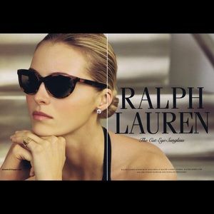 Ralph Lauren Cat Eye Polarized Sunglasses