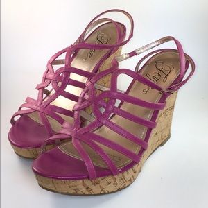 Strappy Fergie Wedges