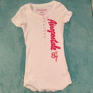Aeropostale Button T-Shirt