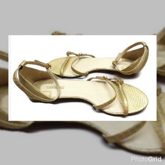 Max Studio Gold Sandles