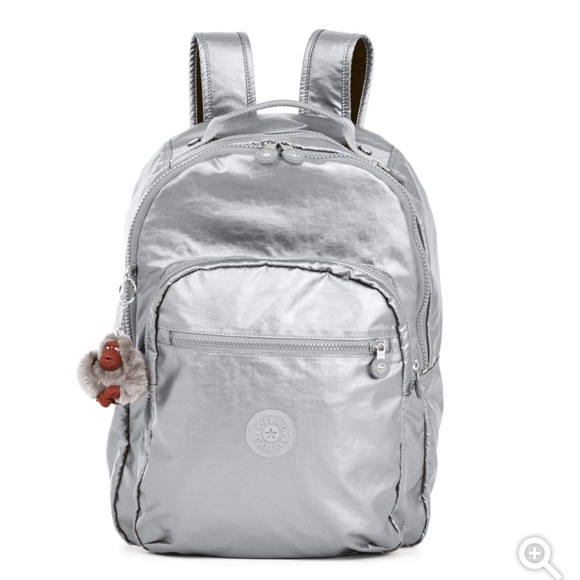 🐒🐵 Kipling metalic laptop backpak