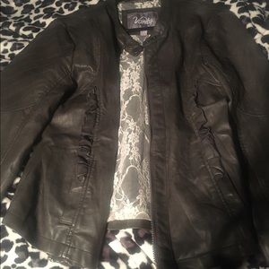 Leather jacket