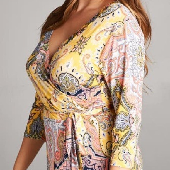 🏆3XHOST PICK🏆🇺🇸🍋Lemonade Maxi Dress - Picture 2 of 4