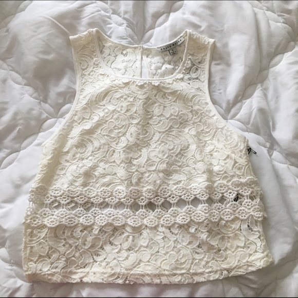 Cream Beach Coverup/ Tank Top