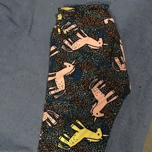 OS unicorn leggings