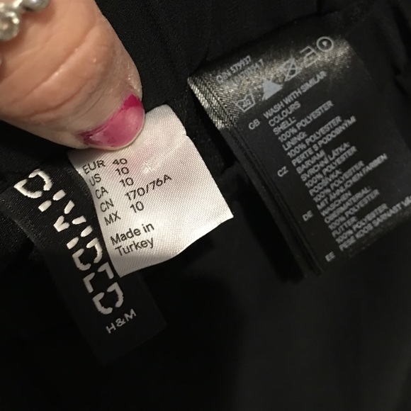 High-Low black sheer skirt - Picture 2 of 4