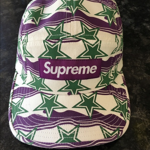 Authentic Supreme You're Dead Camp Hat Bape SS16