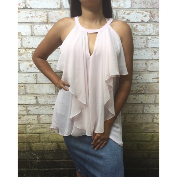 Pink blouse