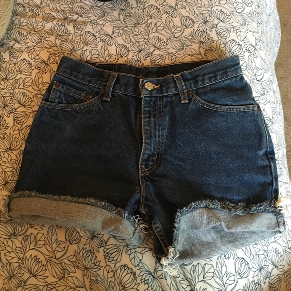 Levi's high waisted vintage shorts