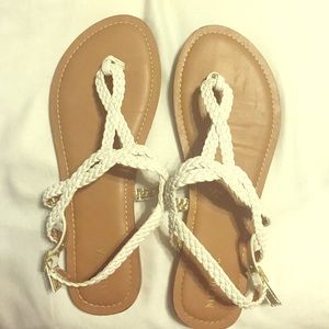 White Sandals