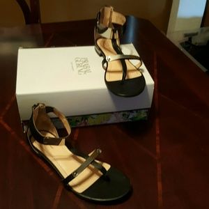 Prabal Gurung Metal plated sandals