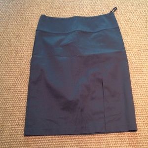 BANANA REPUBLIC Slate Pencil skirt Stretch 12 NWT