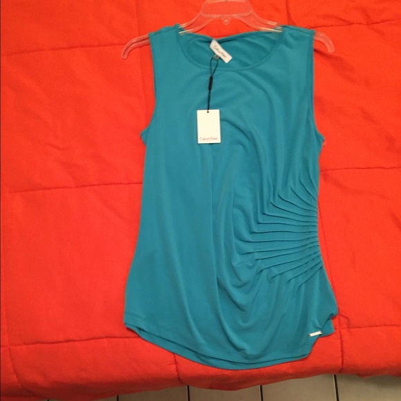 Calvin Klein sleeveless blouse