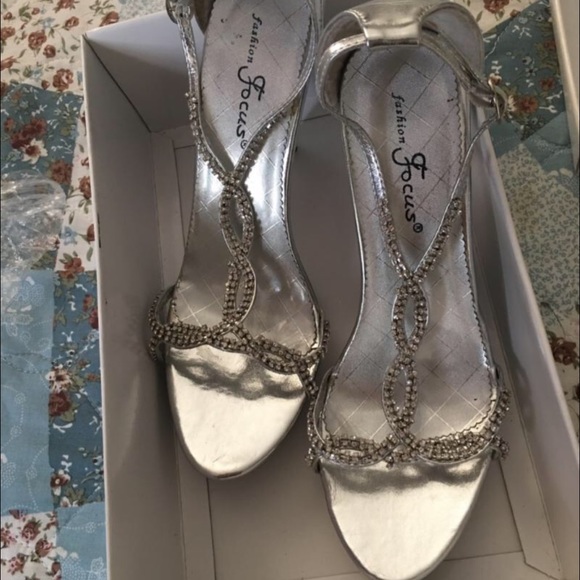 Silver heels