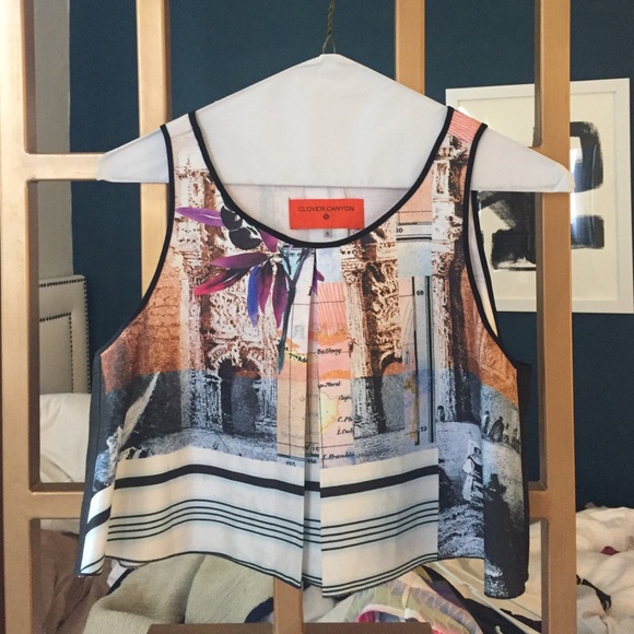 Clover Canyon multicolor crop top