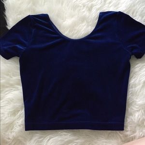 NO LONGER IN STORES Velvet American Apparel crop