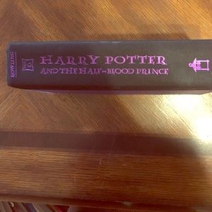Harry Potter and the half blood prince book